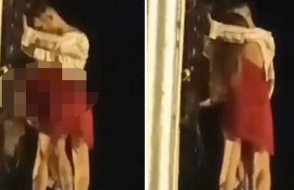 Woman recorded performing oral sex on beach at popular Brit tourist destination