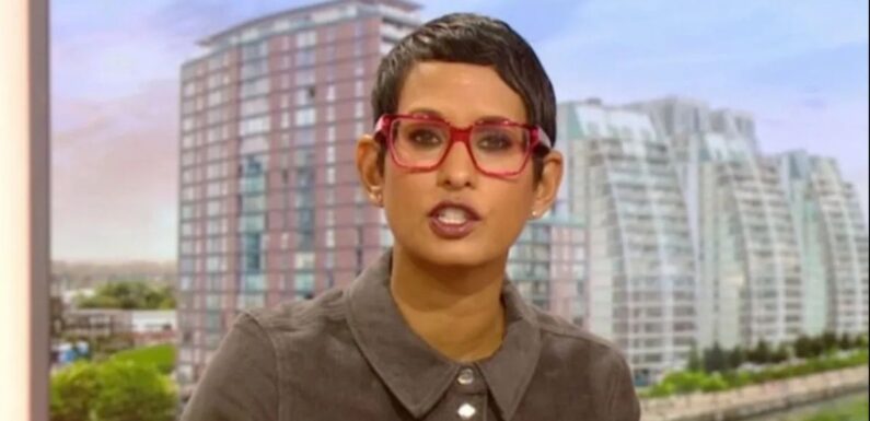 BBC Breakfast’s Naga Munchetty ‘missing’ and replaced by co-star after ‘old’ dig