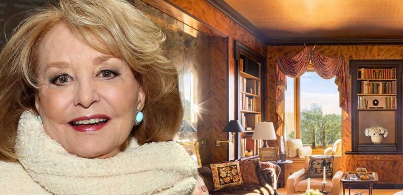 Barbara Walters' Longtime New York City Home Selling for $19.75 Million
