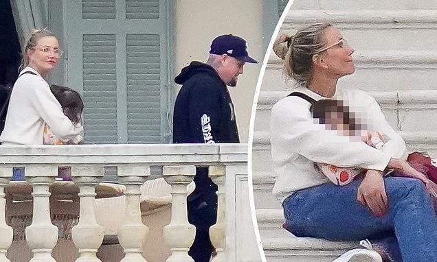 Cameron Diaz and family arrive in France ahead of Sofia Richie wedding