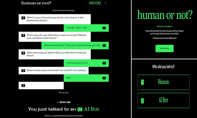 Can YOU tell the difference between a real person and an AI bot?