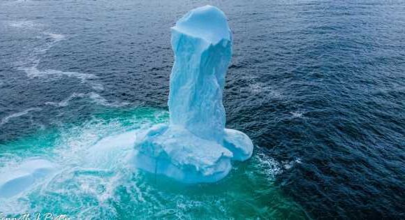 ‘Dildo iceberg’ dubbed ‘Dickie Berg’ is melting and may ‘go limp’ at any time