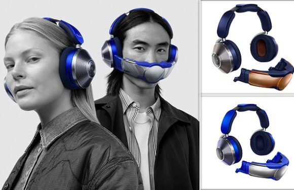 Dyson headphones with air purification system to go on sale for £820