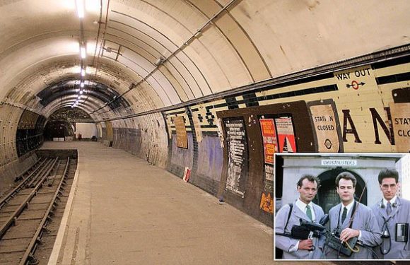 Ghostbusters film crew spooked by 'weird noises' on tube tunnel set