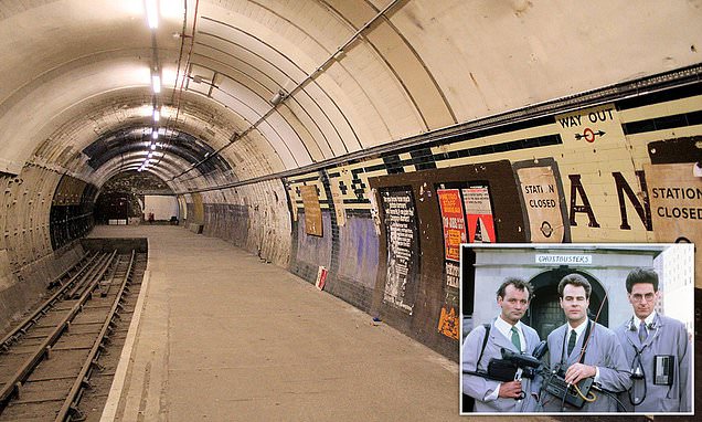 Ghostbusters film crew spooked by 'weird noises' on tube tunnel set