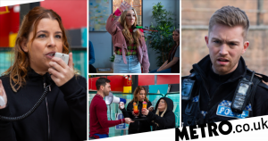 Hollyoaks legend sacked, vile attack and two arrests in spoiler pictures