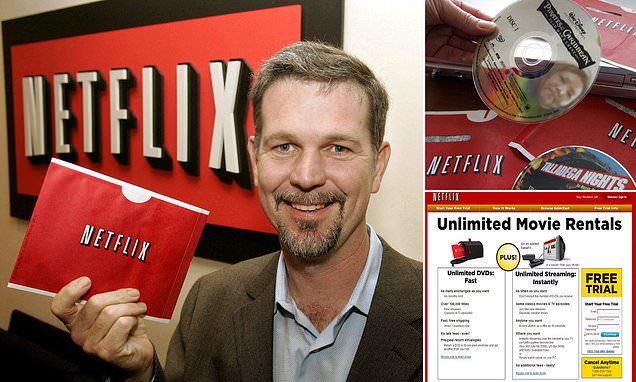 How Netflix's DVD business transformed the way we watch movies at home