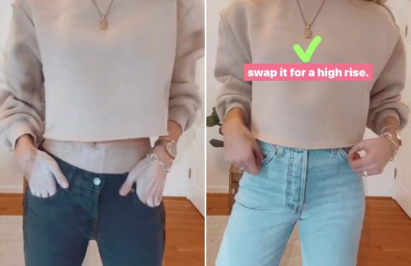 I'm a fashion whizz and love crop tops but hate showing my tummy so I’ve found a trick to nail it AND feel comfortable | The Sun