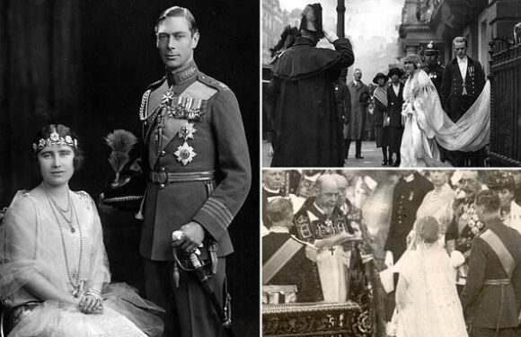 Inside Queen Mother and King George VI's wedding 100 years ago today