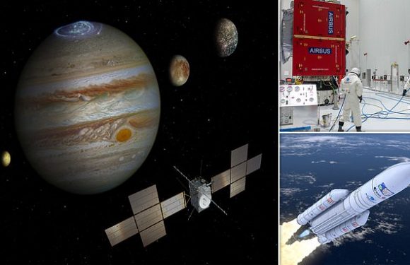 Is Jupiter's moon home to ALIENS? ESA launching spacecraft this week