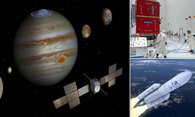 Is Jupiter's moon home to ALIENS? ESA launching spacecraft this week