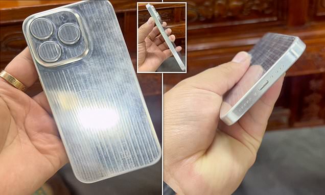 Is THIS the iPhone 15? Dummy unit for Apple's next smartphone leaks