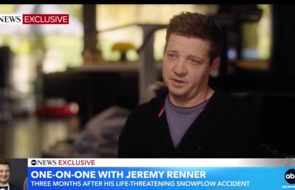 Jeremy Renner Tells Diane Sawyer He Wrote “Last Words” Following Near-Fatal Snowplow Accident