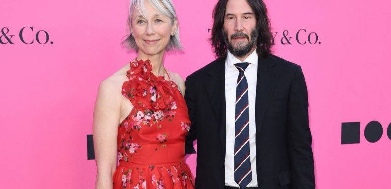 Keanu Reeves and Girlfriend Alexandra Grant Get Affectionate on Rare Public Appearance