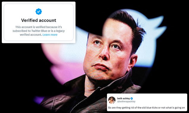 Legacy blue ticks remain on Twitter despite Elon Musk's announcement