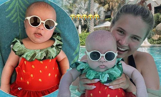 Molly-Mae Hague shares moment baby Bamb goes for her first swim