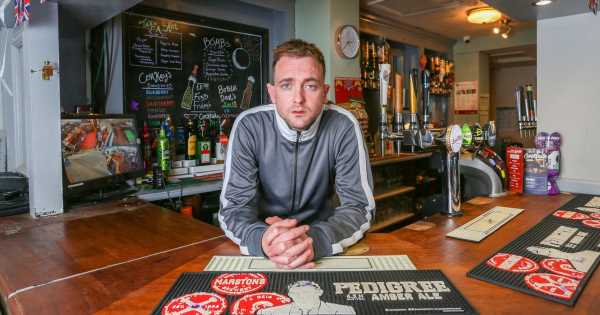 ‘My pub is haunted by ghost who keeps knocking pints over – and I’ve got proof’
