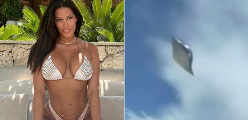 Mystery craft soars past model’s plane at 20,000ft in ‘best UFO footage ever’
