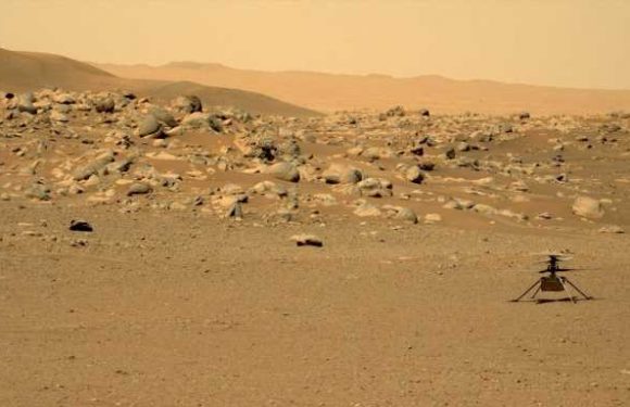 NASA's little helicopter on Mars hits 50 flights