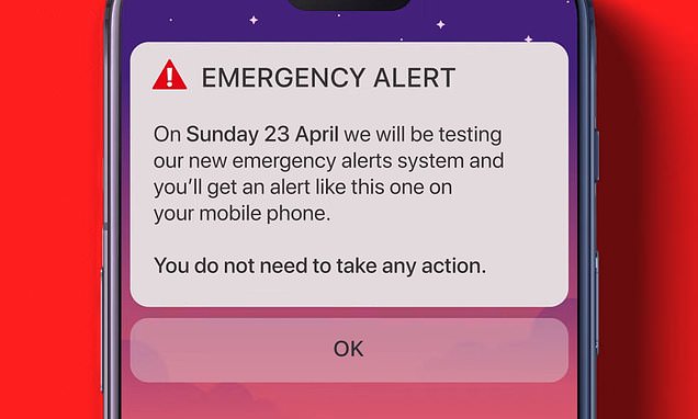 Rishi Sunak pleads with Britons not to turn off emergency phone alerts