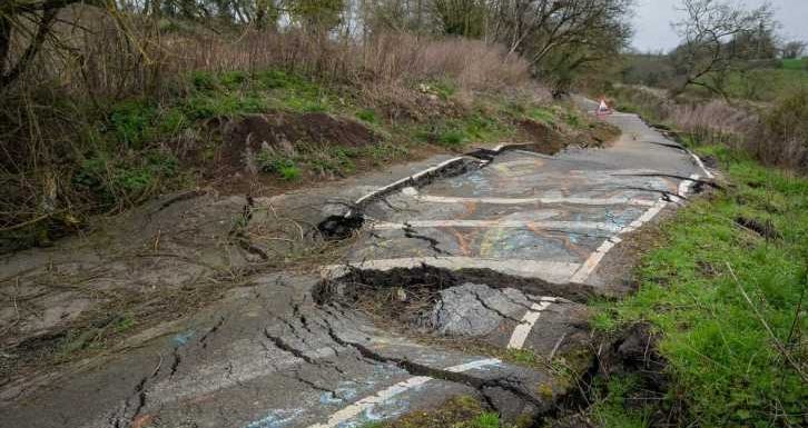 Shock pics reveals Britain's most warped road that looks like it was hit by an earthquake – and it’s getting even worse | The Sun