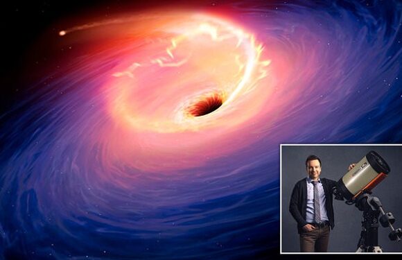 Supermassive black hole dubbed 'Scary Barbie' is tearing apart a star