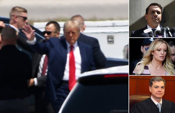 Trump lawyers ask judge to BAN cameras from court when he is indicted