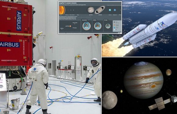 Watch LIVE as ESA launches a spacecraft to JUPITER today