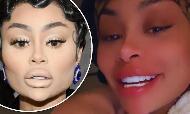 Blac Chyna compares old photos to how she looks now after make under