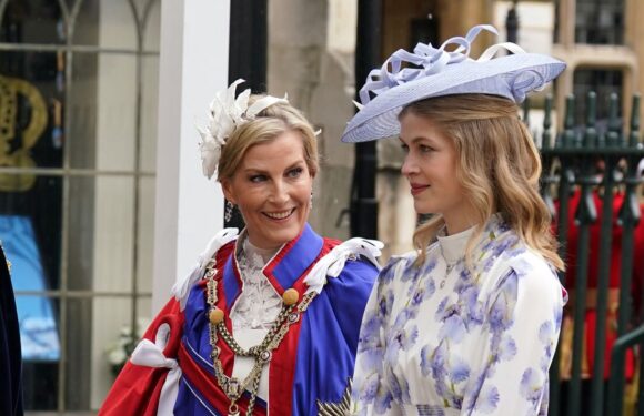 Duchess Sophie turns heads in floral headband at Coronation