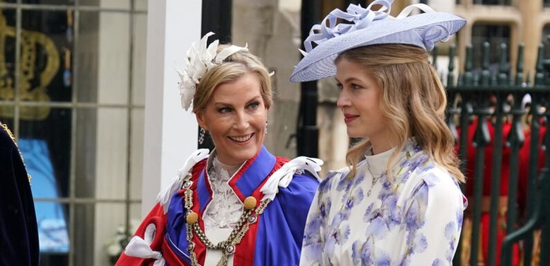 Duchess Sophie turns heads in floral headband at Coronation
