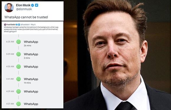 Elon Musk slams WhatsApp as users claim it's listening to them