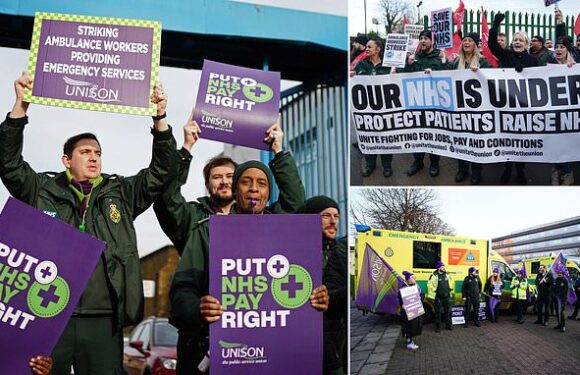 Fears for patients as 999 workers in South East go on strike TOMORROW