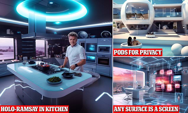 Here's what the home of the future might look like, according to AI