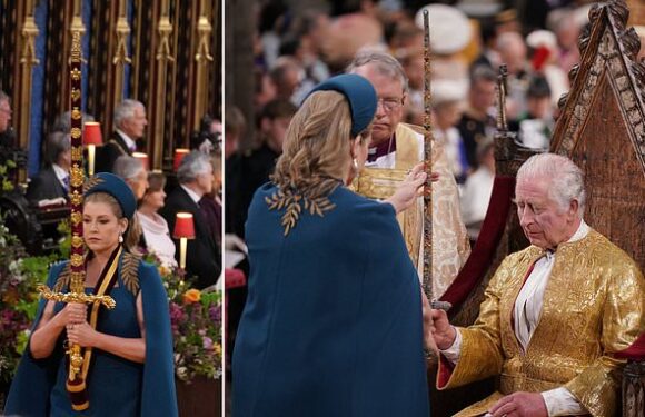 Here's why Penny Mordaunt was carrying a sword at the coronation