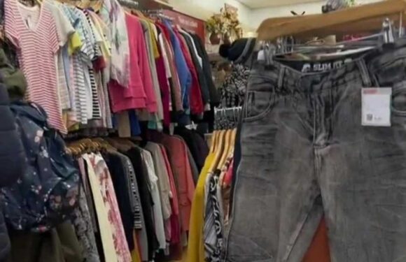 I recreated a pricey outfit using bargain charity finds – it only cost £12.50… you could do the same with a few hacks | The Sun