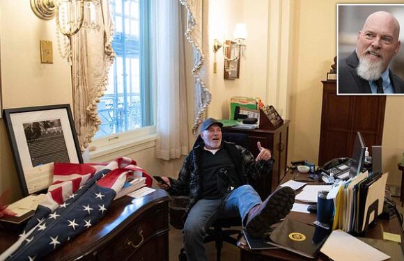 Jan 6 Capitol rioter pictured with feet on Pelosi's  desk jailed