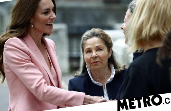 Kate Middleton stuns in pink suit on Foundling Museum visit