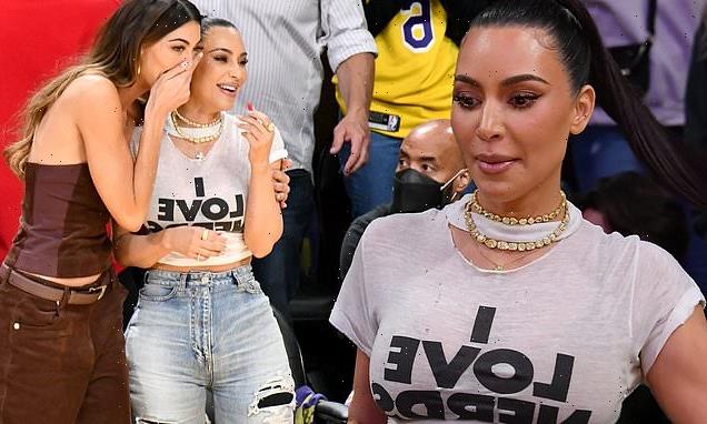 Kim Kardashian and Kris Jenner join the celebs cheering on LA Lakers