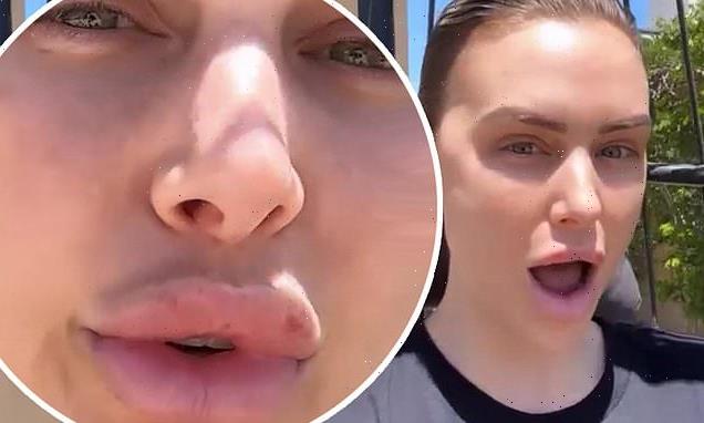 Lala Kent shows off her pout and addresses comments on her appearance