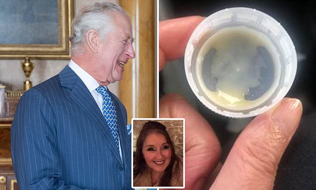 Mother says she has found King Charles in banana smoothie lid