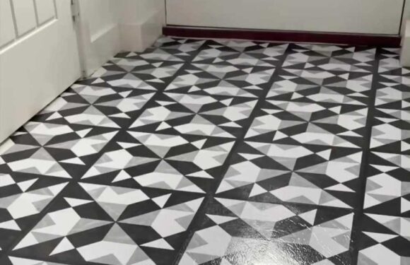 My drab hallway was desperate for a glow up…I nailed it for £22 using a cheap buy from Home Bargains & I'm obsessed | The Sun