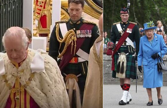 Royal fans swoon over Charles III's dashing equerry