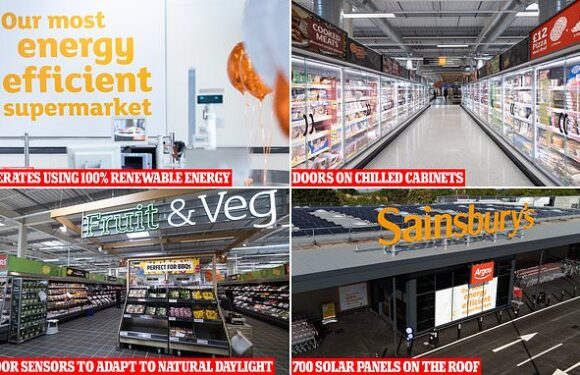 Supermarket of the future? Sainsbury's opens energy-efficient store