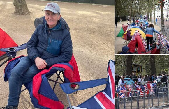 Thieves steal tents from campers on The Mall ahead of Coronation