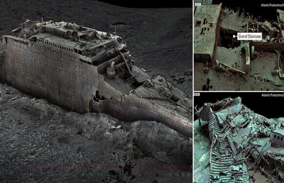 Titanic: Full-sized scans show shipwreck like never before