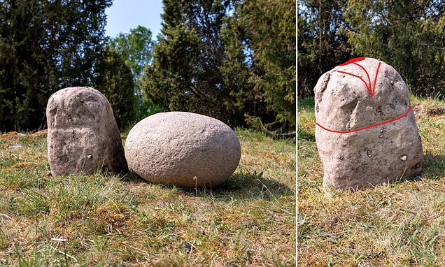 Archaeologists uncover a huge phallic stone in Sweden