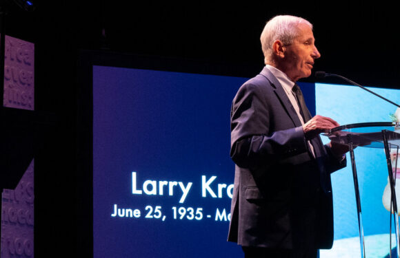 At Larry Kramer’s Memorial, a Gathering of Friends and Enemies