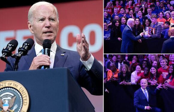 Babbling Biden tells Connecticut crowd 'God save the queen, man'