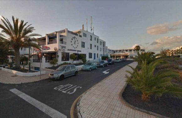 Brit, 50, dies after plunging off Lanzarote bar terrace ‘in scuffle with drunk German expat’ | The Sun